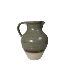 Glazed Clay Pot Made by Haeger in America in 1993